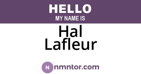 Hal Lafleur