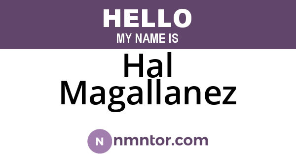 Hal Magallanez