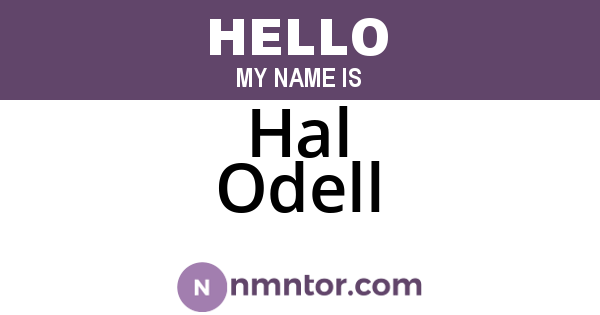 Hal Odell