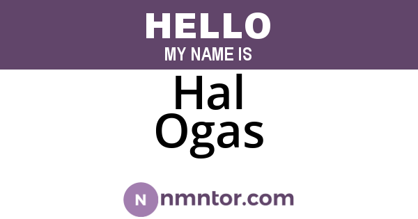 Hal Ogas
