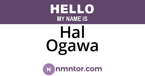 Hal Ogawa