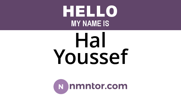 Hal Youssef