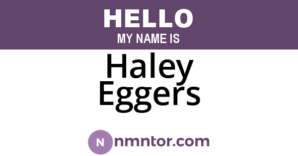 Haley Eggers