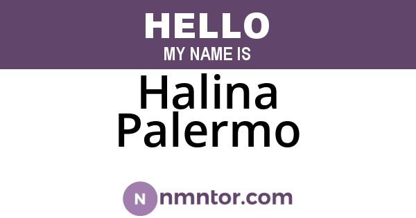 Halina Palermo