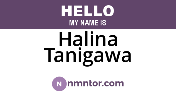 Halina Tanigawa