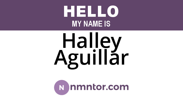 Halley Aguillar