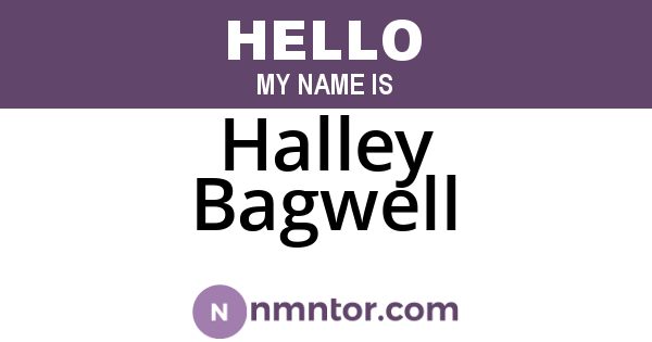 Halley Bagwell