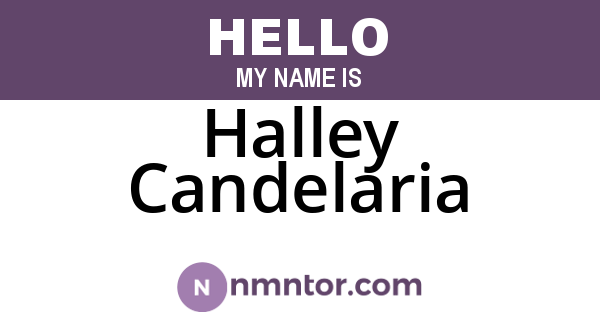 Halley Candelaria