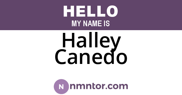 Halley Canedo