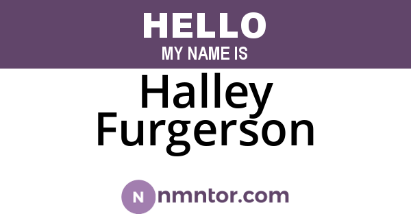 Halley Furgerson