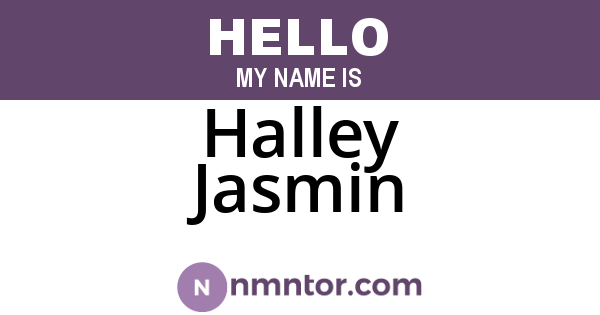 Halley Jasmin