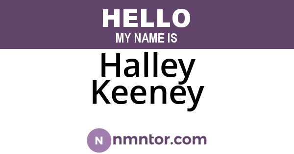 Halley Keeney
