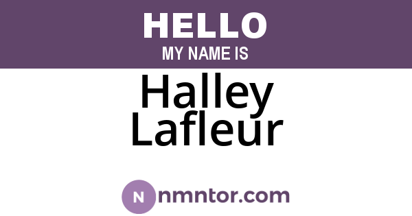 Halley Lafleur