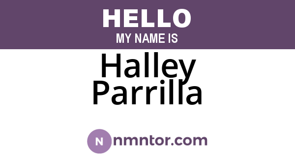 Halley Parrilla