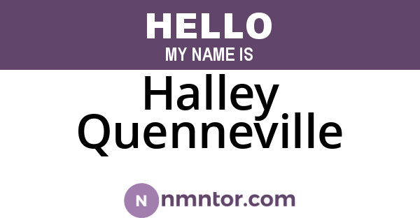 Halley Quenneville