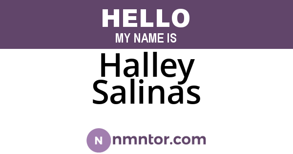 Halley Salinas