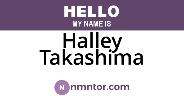 Halley Takashima