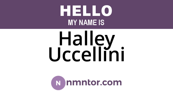 Halley Uccellini