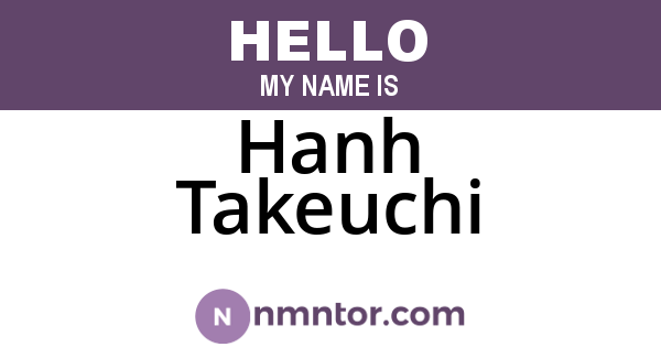 Hanh Takeuchi