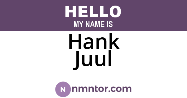 Hank Juul