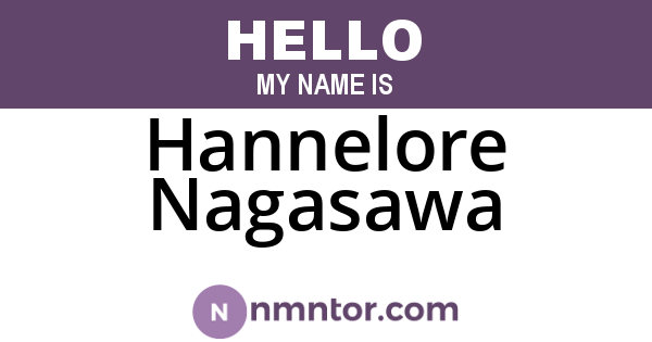 Hannelore Nagasawa