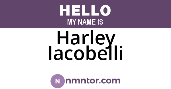 Harley Iacobelli