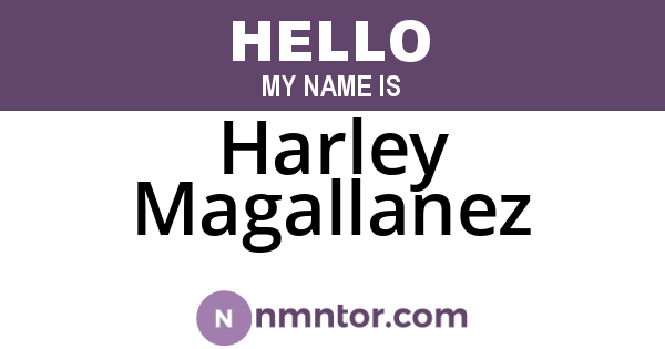Harley Magallanez