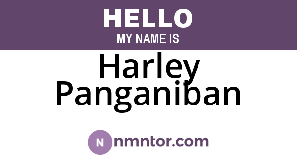 Harley Panganiban