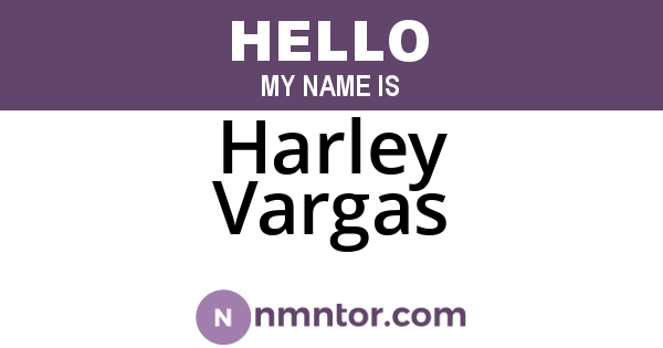 Harley Vargas