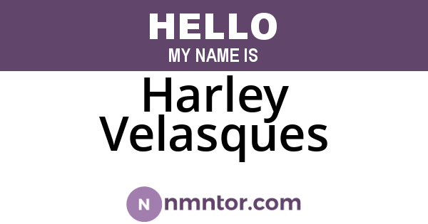 Harley Velasques