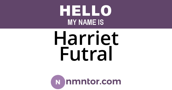Harriet Futral