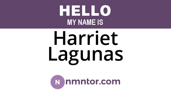 Harriet Lagunas