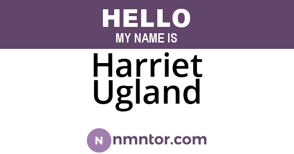 Harriet Ugland