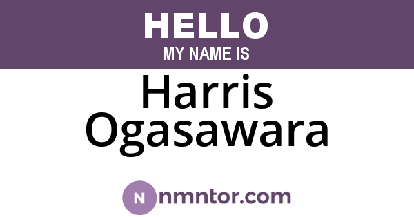 Harris Ogasawara