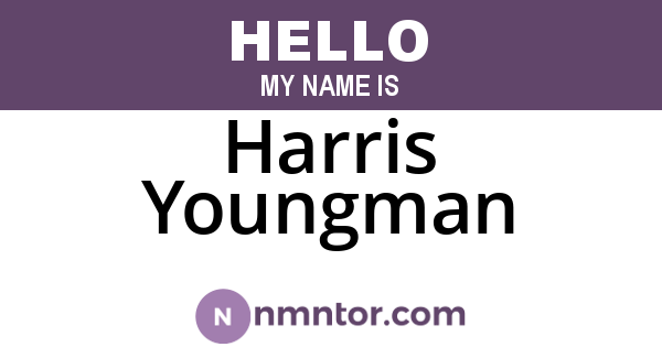 Harris Youngman
