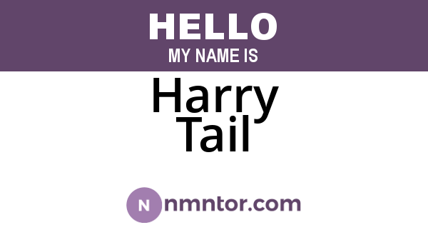Harry Tail