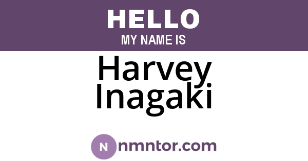 Harvey Inagaki