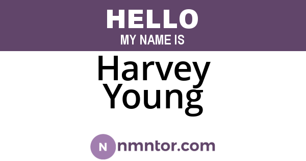 Harvey Young