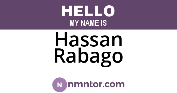 Hassan Rabago
