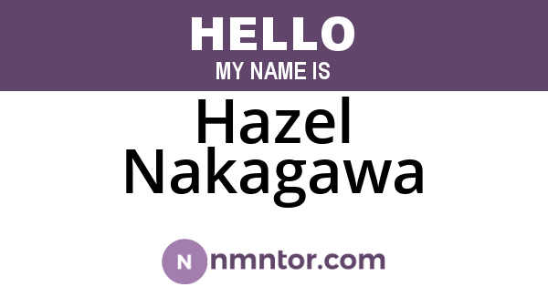 Hazel Nakagawa