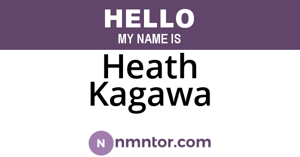 Heath Kagawa
