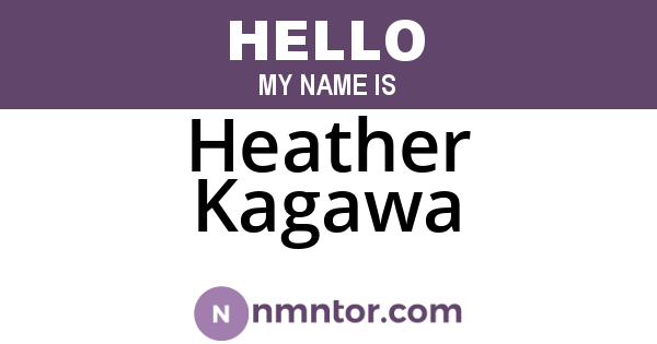 Heather Kagawa