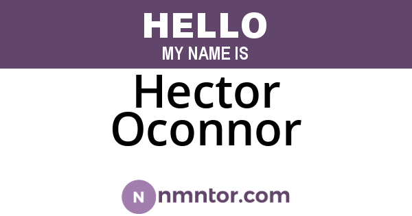 Hector Oconnor