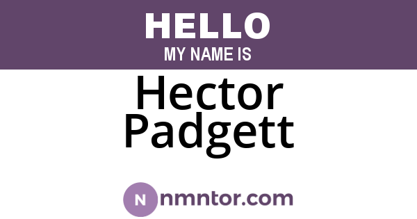 Hector Padgett