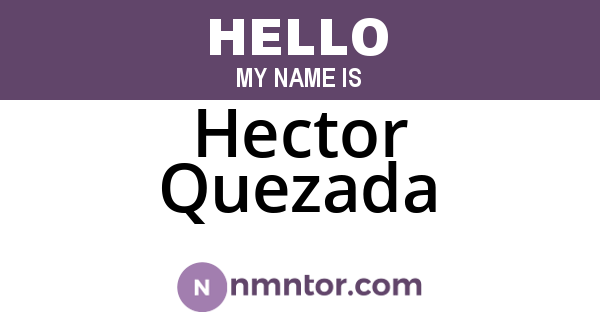 Hector Quezada