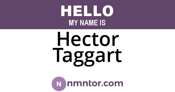 Hector Taggart
