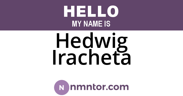 Hedwig Iracheta