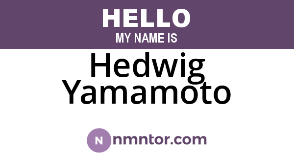 Hedwig Yamamoto