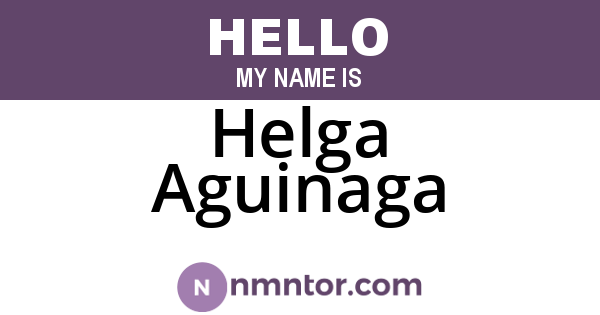 Helga Aguinaga