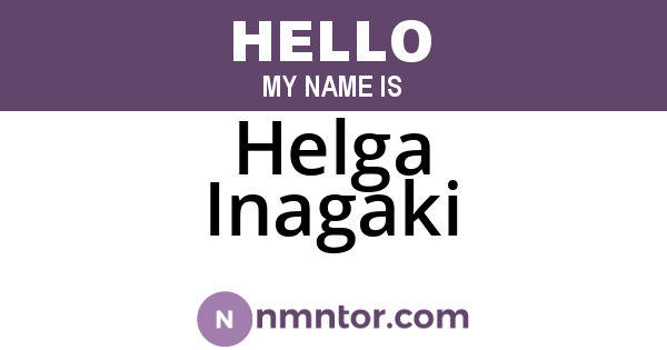 Helga Inagaki